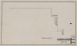 Terrasse du Roi Lépreux - perron N, moitié S (Plan).