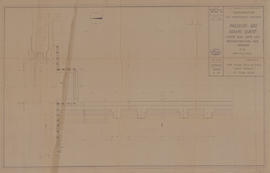 Angkor Vat - Douve O, moitié S, côté E: reconstruction des gradins (Plan).