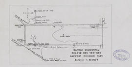 Baray Occidental - vestiges (Plan).