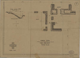 Angkor Thom - angle NO: fouilles VG (Plan).