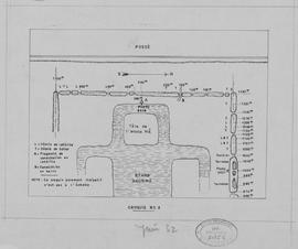 Angkor Thom - quadrant NO, au N de la porte O: vestiges (Plan).