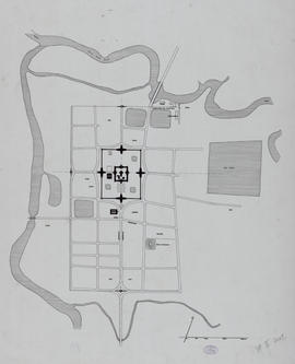 Pimay - plan de situation de la ville (Plan).