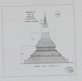 Angkor Vat - Chet Dei (Élévation).