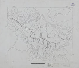 Kulen - rivière de Siem Reap et aménagements hydrauliques (Plan).