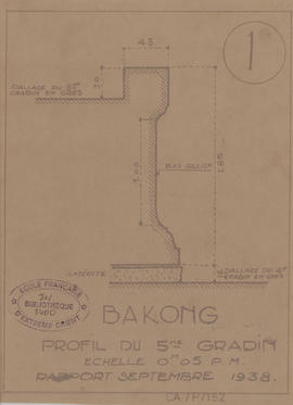 Bakong - 5e gradin: profil (Coupe).