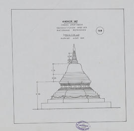Angkor Vat - Chet Dei: reconstitution (Élévation).