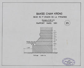 Baksei Chamkrong - pyramide, 1e gradin: base (Coupe).