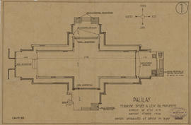 Prah Palilay - terrasse E (Plan).