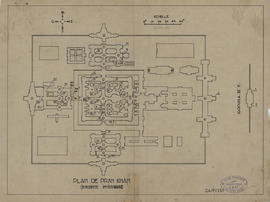 Prah Khan - 1e enc., 2e enc. et 3e enc., et G IV/E: plan d'ensemble (Plan).
