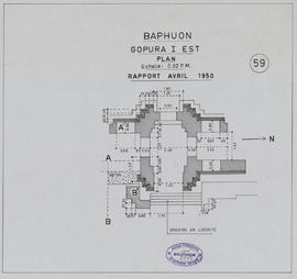 Baphuon - G I/E (Plan).