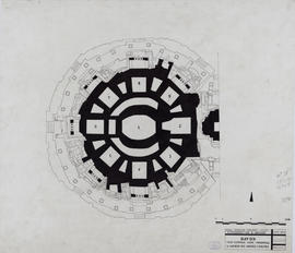 Bayon - 1e enc., ter. sup., tour centrale: plan à hauteur des fausses-fenêtres (Plan).