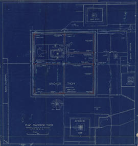 Angkor Thom - Plan de localisation des fouilles V.G. (Plan).