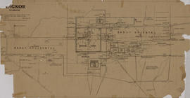 Angkor - plan d'ensemble, d'après GT et HM (Plan).