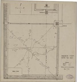 Angkor Thom - quadrant SO (Plan).
