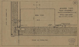 Angkor Thom - angle SO: fouilles VG (Plan).