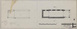 Mebon Oriental - 2e enc., éd. C5: plans au sol et au sommet des murs (Plan).