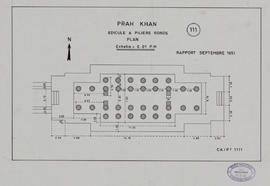 Prah Khan - 3e enc., éd. à colonnes (Plan).